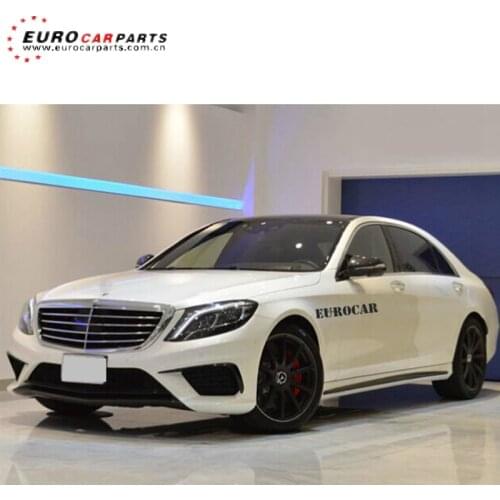Carbon fiber W222 S63 body kits fit for MB S-CLASS W222 S63 / S65 AM-style carbon fiber S63 parts