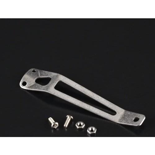 Flashlight Waist Clip EDC Stainless Steel Clip for Convoy C8 M2 S3 S2+ Flash Light Torch Latarka Camping Lamp Original Clip