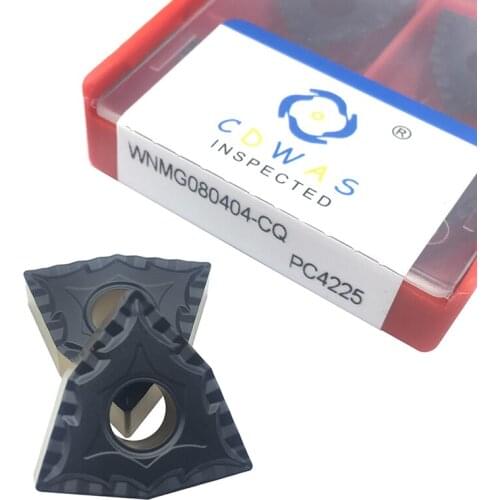 WNMG080404 CQ PC4225 Carbide Inserts High Quality WNMG 080404 Cnc Blade Lathe Cutter Tools External Turning Tool For Steel