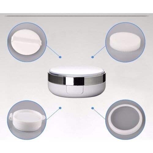 15g BB cream plastic loose powder case ,empty 15 g compact powder container , wholesale 15ml loose powder jar