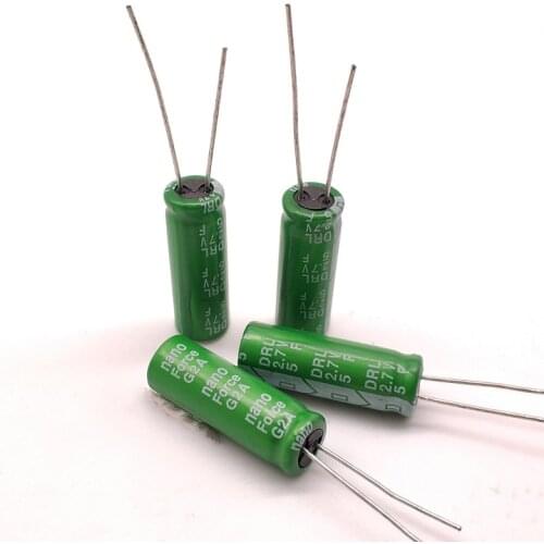 5pcs 2.7V 5F high current toy power supply volume 2.7V5F 8mm*24mm Driving recorder capacitor