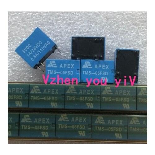 50pcs/FOR APEX relay 4100F TMS-05FSD 6 feet 0.5A/110VAC