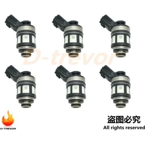 6Pcs Fuel Injector JS23-1 For 1996-2004 Nissan Mercury Infiniti 3.3L V6 16600-38Y10