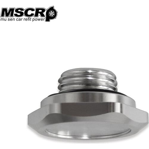 Billet Aluminum Oil Cap Satin For 1979-2004 Mustang Hex-YX02844