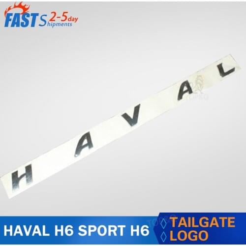 For Great Wall Hover haval H6 Sport H6 Coupe H1 H2 H8 H9 H7 F7 H4 "HAVAL"letter Rear Trunk Tailgate Logo Car Decals Suitable