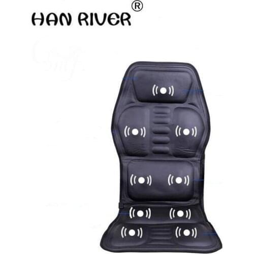 Household car multifunctional massage cushion for leaning on of seat heating cervical back hip car massager + the gauge plug