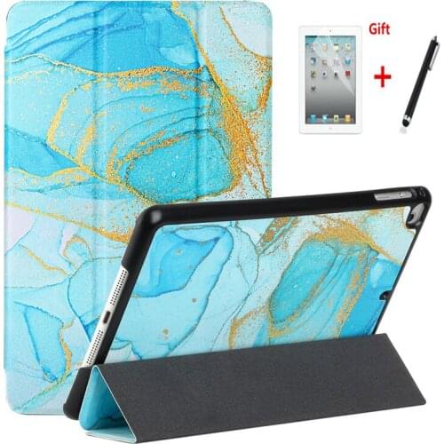 Case For iPad mini 1 2 3 4 5 7.9inch Universal PU Leather tablet Protective Magnetic Stand Cover For iPad mini 4 5 +film+pen