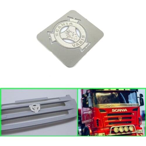 The Lower Part of The Grimace Ring Mark Decorative Etching for 1/14 Tamiya RC Truck Trailer Tipper Scania 470 620 730 Car Diy