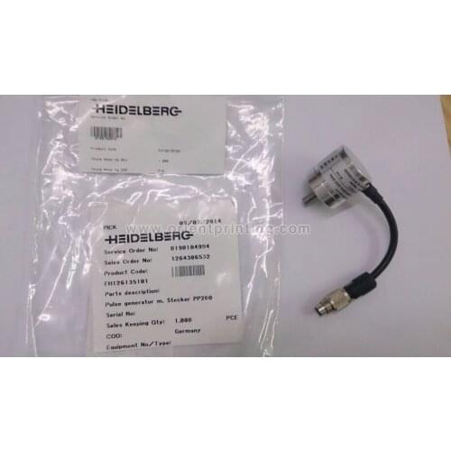 FH126135101 Original New Heidelberg Machine Encoder FH126135101 ZD.245-500-01-00 Offset Spare Parts