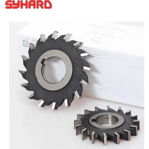 2pcs/lot HSS Straight Tooth Face And Side Milling Cutter Diameter 80/100mm Hole 8/10/12/14/16/18/20