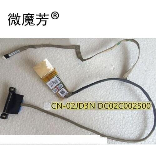 New for Dell Alienware M17x R4 3D 40Pin 120Hz LCD Flex Cable 2JD3N 02JD3N DC02C002S00