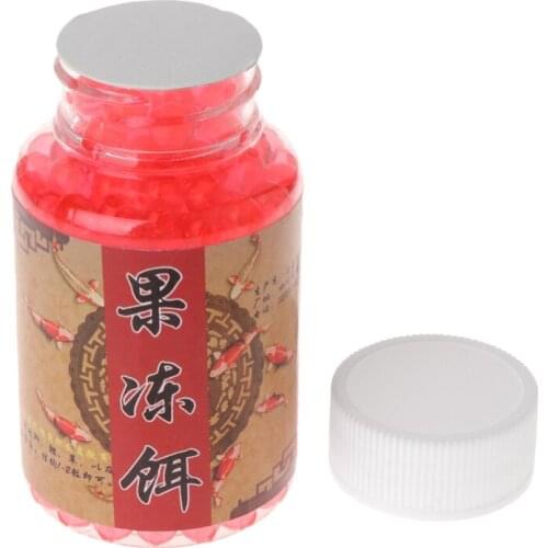 1 Bottle Fishing Bait Carp Salmon Fish Egg Jelly Beads Artificial Lure 4mm Soft N0PC