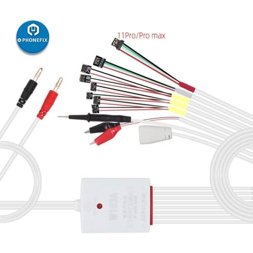 PHONEFIX Power Supply Cable Professional Phone Dedicated Power Test Cable for iPhone Logic Board Charging Wire