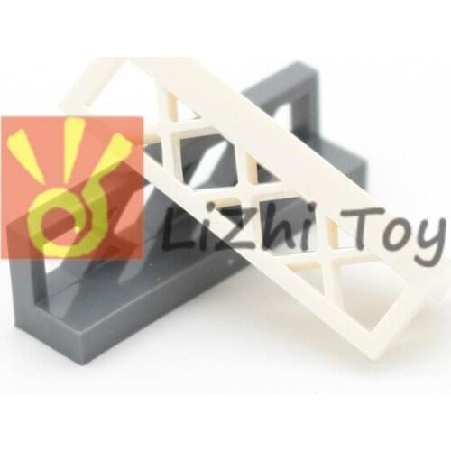 Moc 3633 Fence 1x4x1 Handrail Guard Bar Building Bricks Block Compatible with All Brands Assembles Particles Street View