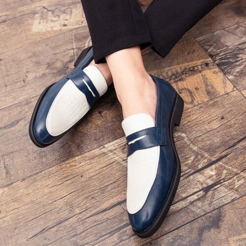 Fashion Mens Shoes Mix-ed Color Casual Slip-on Loafers Shoes Male Luxury Brand Moccasins Plus Size 38-48 Mens Oxfords Shoes