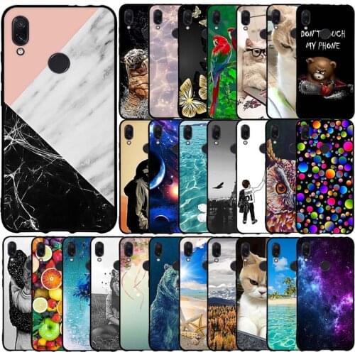 Soft Silicone Case For Xiaomi Redmi Note 7 Case Full Protective Soft Tpu Back Cover Phone Case For Xiaomi Redmi Note 7 Pro Coque