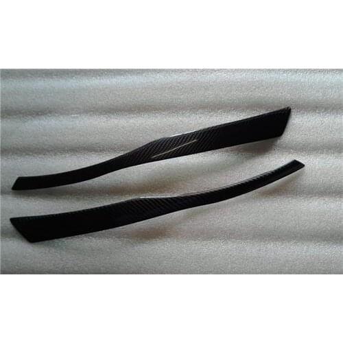 Carbon Fiber Headlight Eyelids Eyebrows for 2006-2011 BMW E90 E91 3 Series Type B