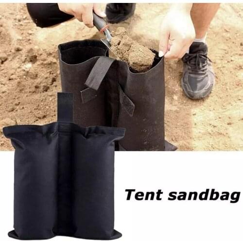 Parasol Bases, Portable Parasol Umbrella Stand Base Weight Bags Detachable Wind-Proof Fixing Sandbags for Outdoor and Beach