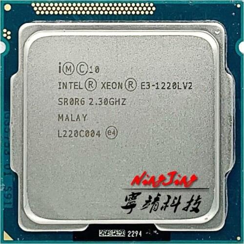 Intel Xeon E3-1220LV2 E3 1220L V2 2.3 GHz Two-Core CPU Processor 3M 17W LGA 1155