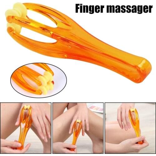 Hot Finger Joint Hand Massager Rollers Handheld Massager Blood Circulation Tool EY669