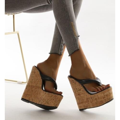 Dress Summer Fashion Womens Wedges Sandals Casual Beach Slippers Female Comfortable Platform Peep Toe Shoes ladies Flip-flops