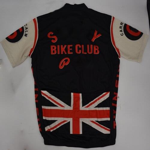 United Kingdom retro cycling jersey summer short sleeve bike wear jersey road cycling top mtb jersey maillot ciclismo hombre