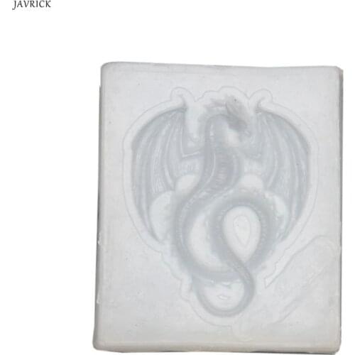 Jewelry UV Epoxy Mold DIY 3D Animal Flying Dragon Silicone Fondant Mold Resin Candy Chocolate Molds