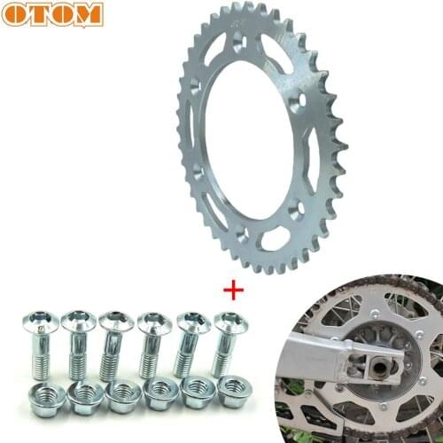 OTOM Chain Rear Sprocket 41T 45T 47T 50T 52T 56T For HONDA CRF250l CRF 450 XR250 CR250 XR400 CRF450X CR500 XR650R MX Motor Bike