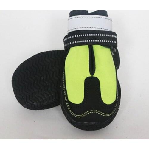 Winter Dog Shoes Warm Dog Waterproof Anti-slip Soles Reflective Dog Boots Dog Protect Pet Paw Protectors Pet Supplies