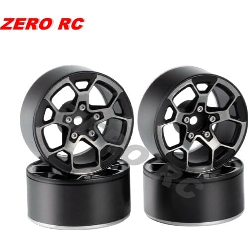 1/10 Rc Crawler 1.9'' Alloy Beadlock Wheel Rims Axial Scx10 II III CAPRA D90 TRX-4 RGT MST TRX-6 JEEP Wrangler