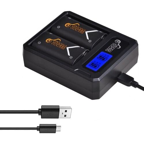 2500mAh Rechargeable Replace Battery for Xbox One Xbox One X Xbox One S Xbox One Elite Wireless Controller+LCD Dual USB Charger