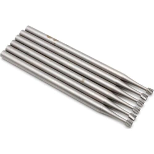 6pcs/set Tungsten steel Burs Drill Bit For Diamond Engraving Shank 2.35MM