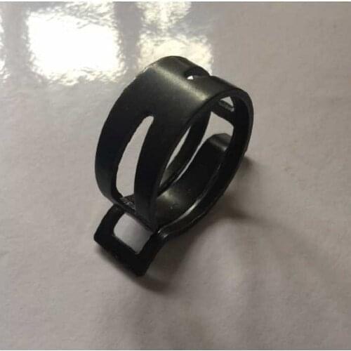 Free shipping 50pcs Hose Clamps Fuel Hose Line Water Pipe Clamp Hoops Air Tube Fastener Spring Clips M6-31mm