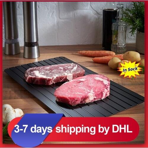 Fast Defrosting Tray Thaw Frozen Food Meat Fruit Quick Defrosting Plate Board Defrost Kitchen Gadget Tool
