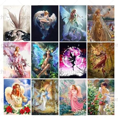Diy 5D Diamond Painting Christmas New Year Scenery Embroidery Acrylic Round Square Diamond Modern Home Decoration Cross Stitch