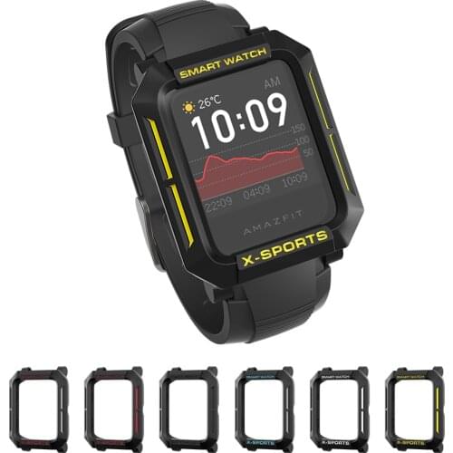 For Amazfit Bip Case Smart Watch protector for Xiaomi Tough Armor Cover For Huami Bip Lite Bip S U Bumper PC TPU Shell