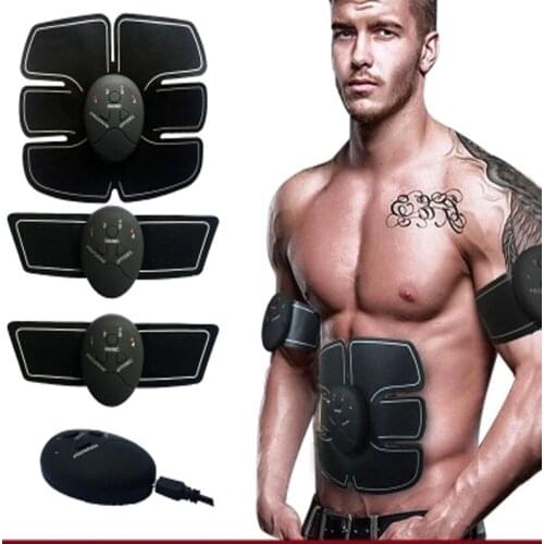 Fitness Rechargeable Abdominal Muscle Press Stimulator absence Gym equipment For training apparatus emphasis Abdominal