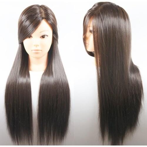 Hot Sale 26 inch Professional Hair Styling Training Head Hairdressers Head Mannequin For Hair Salon Practice Manikin Doll Heads