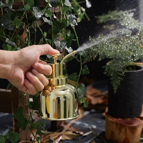 Vintage Plant Flower Watering Pot Spray Bottle Garden Mister Sprayer Hairdressing Watering Pot Practical Garden Tool