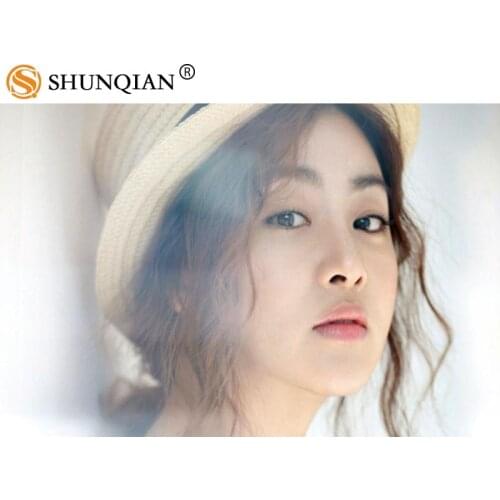 Hot selling Korean custom Kang So-ra printed poster living room wall art decorative satin poster custom your image
