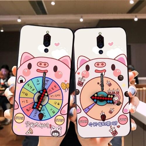Cute Pointer Phone Case For Nubia Play Red Magic 6 Pro Funny Roulette Back Cover For ZTE Axon 10 Pro A2020 Pro