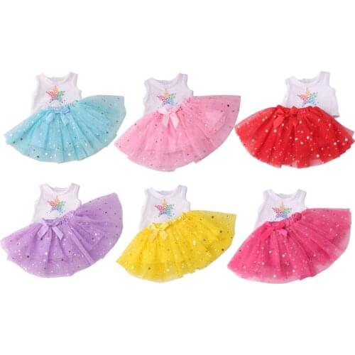 Fashion Girl Dolls Handmade Beautiful Party Dress Outfit fits Doll
