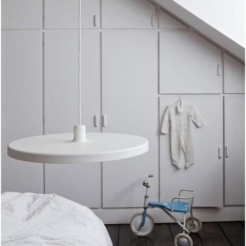 Fashionable UFO shape simple chandelier restaurant bar bedroom bedside art chandelier