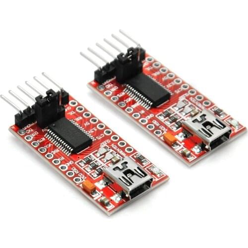2PCS FT232RL FTDI Micro USB 3.3V 5.5V to TTL Serial Adapter Module for Arduino FT232 Mini Port