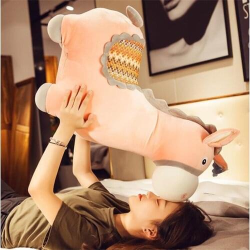 Soft Horse Plush Toys Stuffed Plush Animals Cartoon Donkey Kids Toys for Girls Children Baby Birthday Christmas Gift
