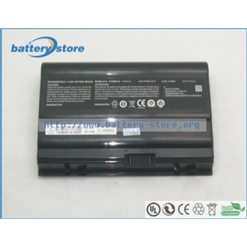 Genuine battery P750BAT-8, 6-87-P750S-4273 for sager NP9775 NP9778 NP9755 NP9758 ,for Sager NP9758-S, 14.8V, 5500mAh, 82W