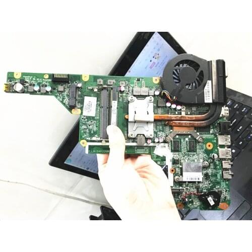 Suitable for hp G6-2000 G4-2000 R33H motherboard with cpu onboard HM76 + free heatisink fan