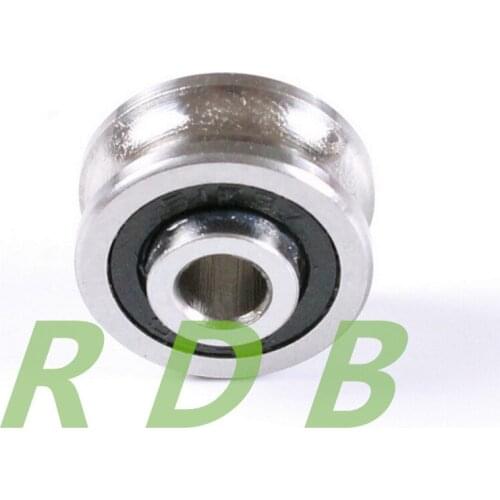 10pcs SG20 2rs U groove bearing 6mm x 24mm x11mm double row sealed ball bearing match use sliding 8mm linear guide rail