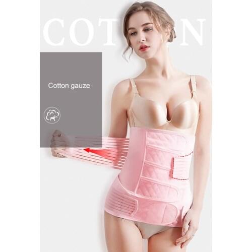 Postpartum belt recovery bandage postnatal support girdle slim waist cinchers shapewear belly band body shaper trainer corset