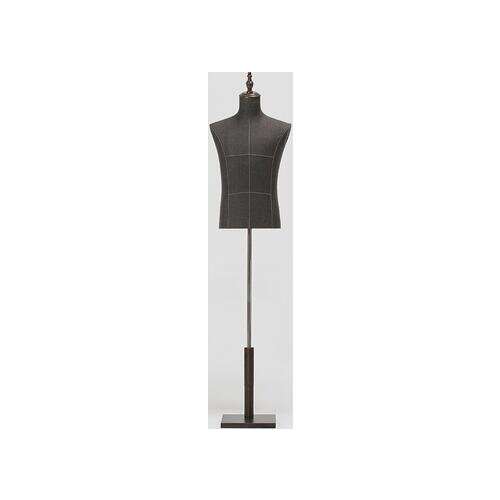 Sewing Male mannequin body half length model suit, trousers, bracket, display clothing store wood dase Adjustable height D146